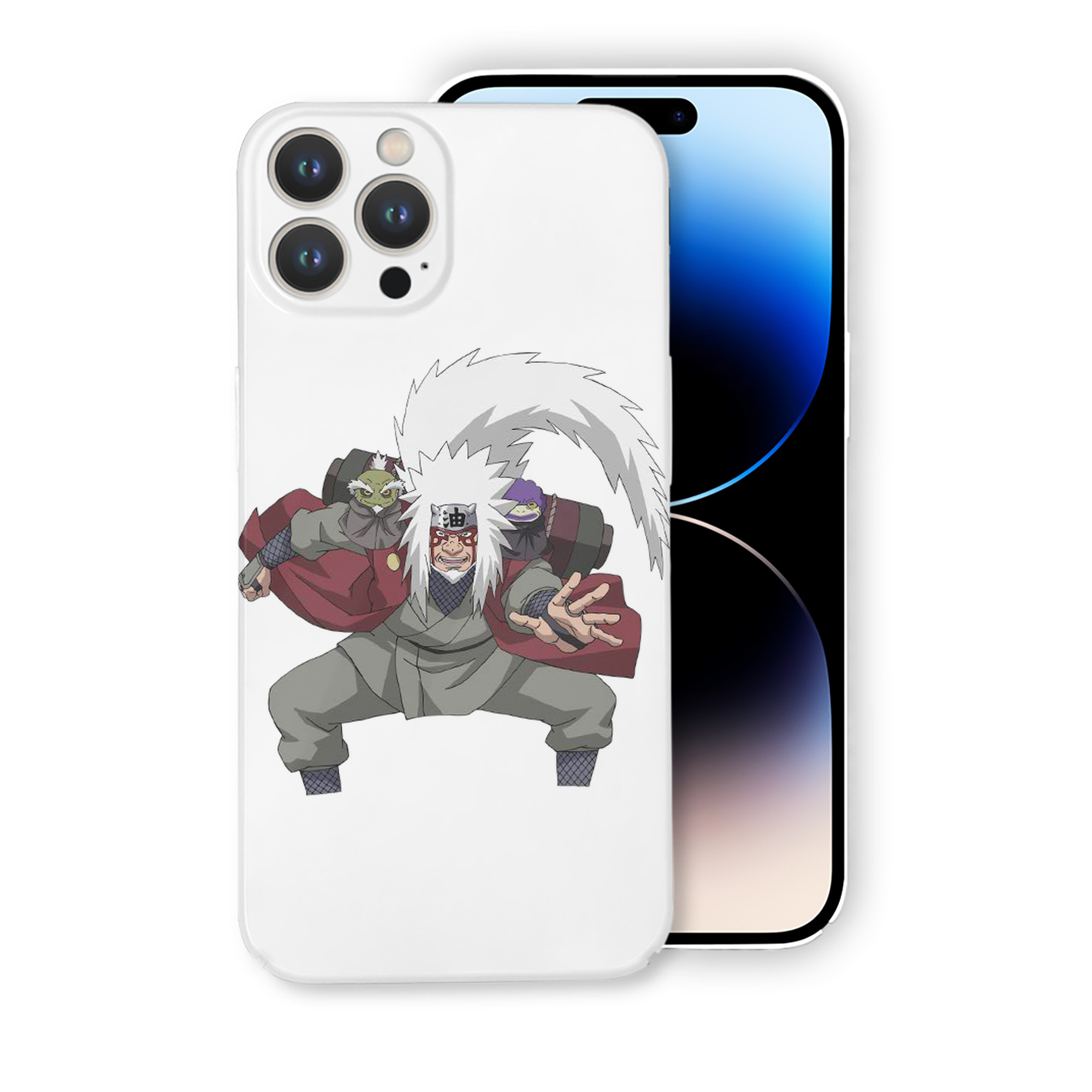 （画像用） NARUTO -ナルト- 自来也（じらいや） Jiraiya 【iPhone 14シリーズ対応】ハードケース